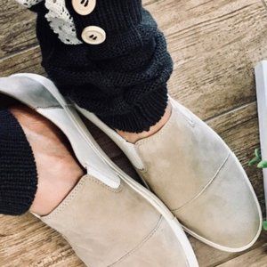 Frye Gemma Slip On Fashion Suede Sneaker